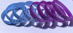 Bracelet UV Bracelet en silicone à couleur changeante Bracelets Cancer de la peau Protection solaire Peau sensible - Product Image 6
