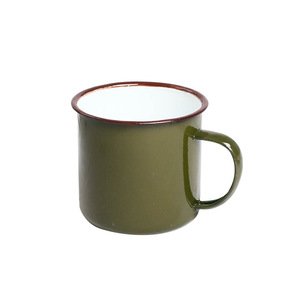 D5413 Custom Milk Enamel Mugs Home Office Personalized Gift Travel Tea <b>Cup</b> Metal Coffee Tea Camp <b>Cups</b> Sublimation Enamel Mug - Product Image 4