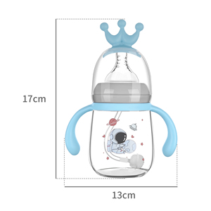 <span class=keywords><strong>Biberon</strong></span> anti-colique et anti-étouffement en PP de 180 ml avec poignée pour bébé, vente en gros - Product Image 5