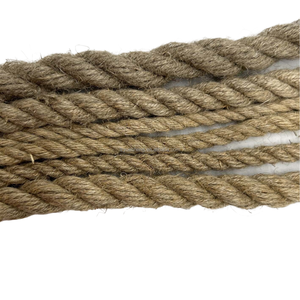 Usine vente 100% corde de chanvre naturel pur 3 brins torsadé Flexible cordons de chanvre <span class=keywords><strong>bobine</strong></span> pour artisanat jardinage maison projets de bricolage - Product Image 4