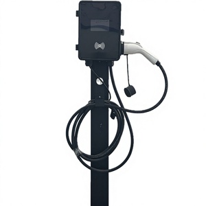 Bornes de recharge AC les plus vendues, Pièces automobiles, Station de recharge 220V sur pied, Chargeur EV AC intelligent 7kW gratuit - Product Image 1