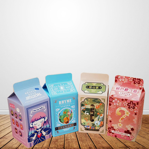 Recyclable Digital Printing Custom Your Logo Small Cardboard Food Carton Flexography <strong>Milk</strong> Packaging Paper <strong>Box</strong> - Product Image 3