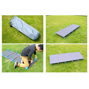 <span class=keywords><strong>Lit</strong></span> <span class=keywords><strong>de</strong></span> Camping en aluminium pliable ultraléger et Compact pour l'extérieur, <span class=keywords><strong>lit</strong></span> <span class=keywords><strong>de</strong></span> couchage <span class=keywords><strong>de</strong></span> jardin pour une personne - Product Image 6