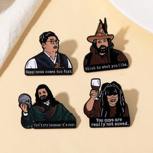 Neue kreative lustige Legierung Metall Brosche religiöse Jesus Emaille Anstecknadel - Product Image 2