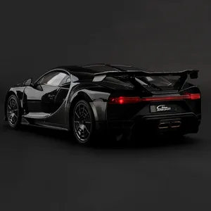 1:18 Bugatti Kailong fundición a presión aleación coche modelo simulación sonido luz niños juguete niño colección regalo - Product Image 2