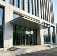 Panneau composite en aluminium ignifuge antistatique professionnel de 5 mm avec revêtement PE/PVDF pour façade extérieure personnalisée