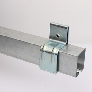 <span class=keywords><strong>Rail</strong></span> de <span class=keywords><strong>porte</strong></span> <span class=keywords><strong>coulissante</strong></span> en acier industriel moderne Rouleau de <span class=keywords><strong>porte</strong></span> galvanisé durable pour garage et entrepôt - Product Image 3