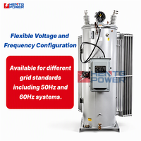 Régulateur de tension automatique 60 Hz 7,62 KV 250 KVA de type A avec plage de ±10 % et 32 prises de dérivation