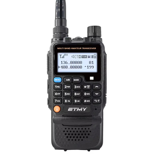 วิทยุสื่อสาร ETMY ET-UV6 Dtmf Ham Walkie Talkie แบบสองย่านความถี่  กำลังส่ง 9 วัตต์ ระยะไกล พร้อม FM VOX DTMF - Product Image 1