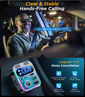JOYROOM-Chargeur de voiture sans fil pour voiture, 48w Pd Type C, chargeur rapide, adaptateur bluetooth, émetteur fm