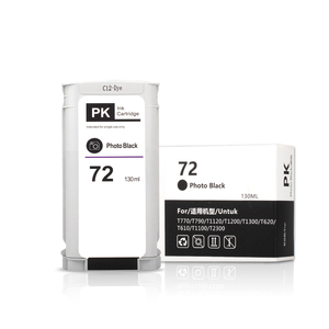 Cartouche d'encre compatible Ocbestjet 130ML 72 pour imprimantes <span class=keywords><strong>HP</strong></span> <span class=keywords><strong>Designjet</strong></span> T770 T790 T1120 T1200 T1300 <span class=keywords><strong>T620</strong></span> T610 T1100 T2300 - Product Image 5