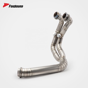Système d'échappement de moto à prix de gros Forsound <span class=keywords><strong>Factory</strong></span>, collecteur d'échappement, tube intermédiaire pour <span class=keywords><strong>KTM</strong></span> Duke 790 890 ADV, CFmoto NK800 <span class=keywords><strong>Racing</strong></span> - Product Image 5
