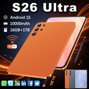 <span class=keywords><strong>Tablet</strong></span> S26 Ultra Android 15 de 10.1 Pulgadas, 16GB+1TB, 10 Núcleos, 10000mAh, Alta Resolución, Cámara Dual, Negro Naranja - Product Image 3
