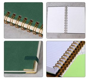 Promotion Gift Spiral <b>A5</b> Diary Leather Cover Journal Coil Notebook Journals a 5 Planner Custom - Product Image 4