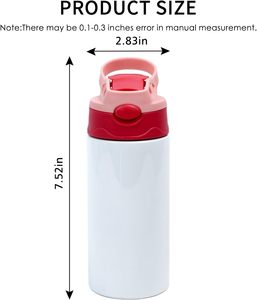 Gobelet isotherme vierge pour sublimation, gamme complète, en acier inoxydable blanc, vente en gros, personnalisable avec logo, mug à transfert thermique - Product Image 2