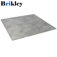Plateau de table carré en marbre, utilisation intérieure et extérieure, bureau compact en stratifié