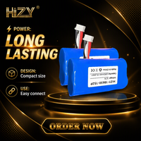 Sertifikasi KC HIZY Grosir Baterai Lithium-ion Isi Ulang 18650 3.7V 5200mAh 500 Siklus untuk Peralatan Listrik