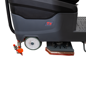 T8r chi phí hiệu quả đi xe trên sàn gỗ cứng Scrubber sàn Scrubber Máy sấy quét cho khách sạn hành lang - Product Image 6