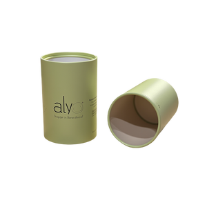 บรรจุภัณฑ์ทรงกระบอกกระดาษทรงกระบอกแบบย่อยสลายได้กล่องกระดาษคราฟท์สีน้ำตาล - Product Image 1