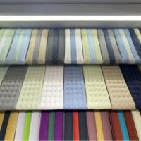 OEM 100% Polyester Tricoté Matelas Bord Bordure Tissu Microfibre Imprimé Point Ignifuge Stretch Organique pour Lits