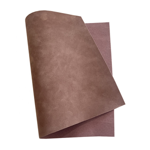 Tissu en cuir synthétique floqué polaire brossé velours daim Pu prix au mètre - Product Image 6