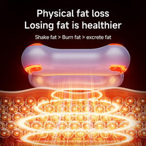 مدلك لياقة بدنية جديد كهربائي صغير بمستوى 99 حلقة لفافة مشكل الخصر مع مسدس لاستخدام الجسم - Product Image 2