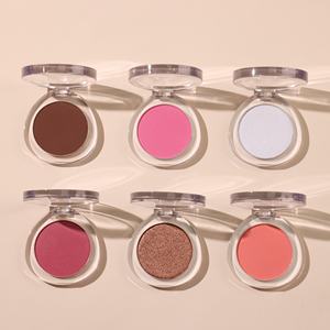 Venta al por mayor de <span class=keywords><strong>paleta</strong></span> única vegana maquillaje Facial <span class=keywords><strong>iluminador</strong></span> de alto pigmento bronceador <span class=keywords><strong>colorete</strong></span> polvo prensado resaltador - Product Image 2