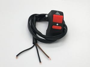 Accessoires pour motos, interrupteur pour moto/vélo électrique, interrupteur de phare à 3 fils, interrupteur d'urgence, interrupteur de phare stroboscopique - Product Image 5