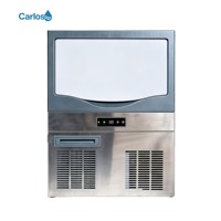 Machine à glaçons tout-en-un sous comptoir, excellente clarté des glaçons avec protection de sécurité pour les magasins de boissons