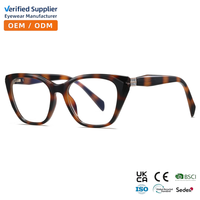 Lunettes œil-de-chat tendance 2026 à dégradé de couleurs, monture TR90 haute résilience, filtre anti-lumière bleue, verres polis haute brillance