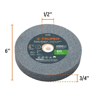 Amoladora de Banco TRUPER BOX 1 1/2 HP (370W) 6' - Product Image 2