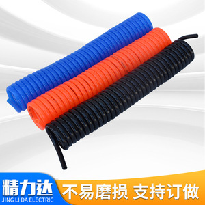 สายลมอัดแบบขดลวด PU Spring Hoses 8x5 สำหรับเครื่องอัดอากาศเพื่อการระบายอากาศ - Product Image 3
