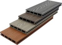 Installation rapide Revêtement de sol en Wpc ignifugé Pieds nus Friendly House Deck PU Foam Outdoor Garden Wpc Deck Composite Deck