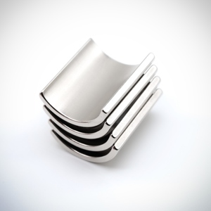 N50M Neodymium Magnet ARC Magnet NiCuNi Coating for DC <strong>Motors</strong> - Product Image 2