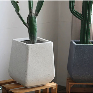 <span class=keywords><strong>Maceta</strong></span> de arcilla de magnesio, centro comercial de Arte moderno europeo y americano, suelo interior y exterior, <span class=keywords><strong>maceta</strong></span> de planta verde fresca Retro - Product Image 6