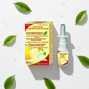Spray para el Alivio de la Rinitis con Logotipo Personalizado OEM para Problemas Sinusales Agudos y Crónicos 20 ml - Product Image 1