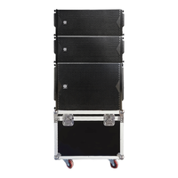 Haut-parleur Line Array passif double 10 pouces LS3(4+2) en bois, série LA, aimant en ferrite, 700W Mono Audio, garantie 3 ans