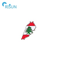 Épinglette souvenir libanaise, emblème, aimant, Liban, Beyrouth, drapeau du Liban, carte, épinglette de revers, badge, logo personnalisé du Liban, symbole libanais, épinglette en émail