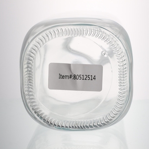 Personalizada personalizada etiqueta cuadrada clara 1 L de gran litro de leche 1000ml botella de vidrio con tapa al por mayor - Product Image 4