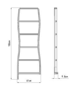 Venta al por mayor precio barato plegable caravana puerta trasera estante autocaravanas RV piezas accesorios con escalera - Product Image 5