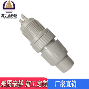 Adaptateur de connecteur pour instrument de beauté, 8 signaux, 2 voies de gaz, à brancher, contact en cuivre ABS, isolateur en PVC - Product Image 5
