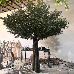 Grand Olivier Artificiel d'Extérieur en Plastique pour Ombrage - Arbre Olivier Synthétique Grand Format - Product Image 1