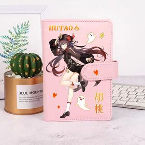 Cuaderno de Anime Genshin Impact con <span class=keywords><strong>Hu</strong></span> <span class=keywords><strong>Tao</strong></span> Xiao Qiqi, periféricos de dibujos animados, cuaderno de bocetos para estudiantes, juego de maternidad, papelería - Product Image 3