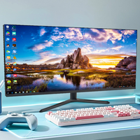 Monitor Curvo Rebekah de Fábrica al Por Mayor de 34 y 27 Pulgadas, 100-165Hz, para PC, Monitor Expansivo para Jugadores, Monitor para Gaming 1800R