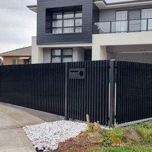 Clôture de jardin en alliage d'aluminium, clôture à lames et clôture à lattes verticales - Product Image 4