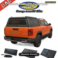 Capot de camion multifonction BYD Shark 6, toit rigide pour pick-up avec panneaux modulaires détachables en alliage d'aluminium