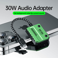Adaptateur 3-en-1 Plextone GS1 pour tablette Pro, chargeur + USB-C vers prise casque 3,5 mm, écouteurs, musique, adaptateur de charge rapide PD haute résolution