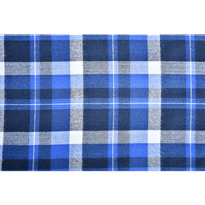 Lote de existencias Tela de cuadros teñida de hilo de poliéster tejido transpirable para camisas o blusas para niños y niñas - Product Image 1