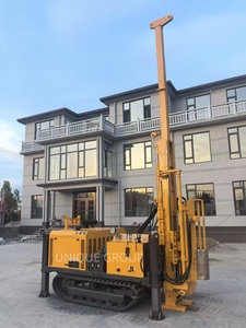 เครื่องเจาะดินแบบเคลื่อนที่ได้ UNIQUE 600m Core Drill Rig  สำหรับเจาะบ่อน้ำ  แบบติดตั้งบนรถตีนตะขาบ - Product Image 4