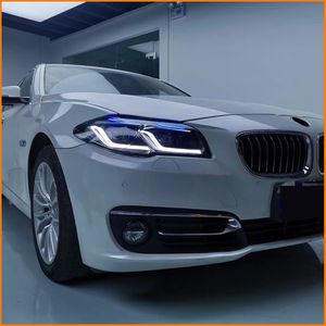 Para <span class=keywords><strong>BMW</strong></span> Serie 5 F10 F11 F18 2011-2017, Actualización Facelift al Estilo G38 2023, Conjunto de Faros LED Blue Beam M5 Competition - Product Image 5